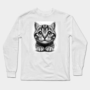 Cute Cat Long Sleeve T-Shirt